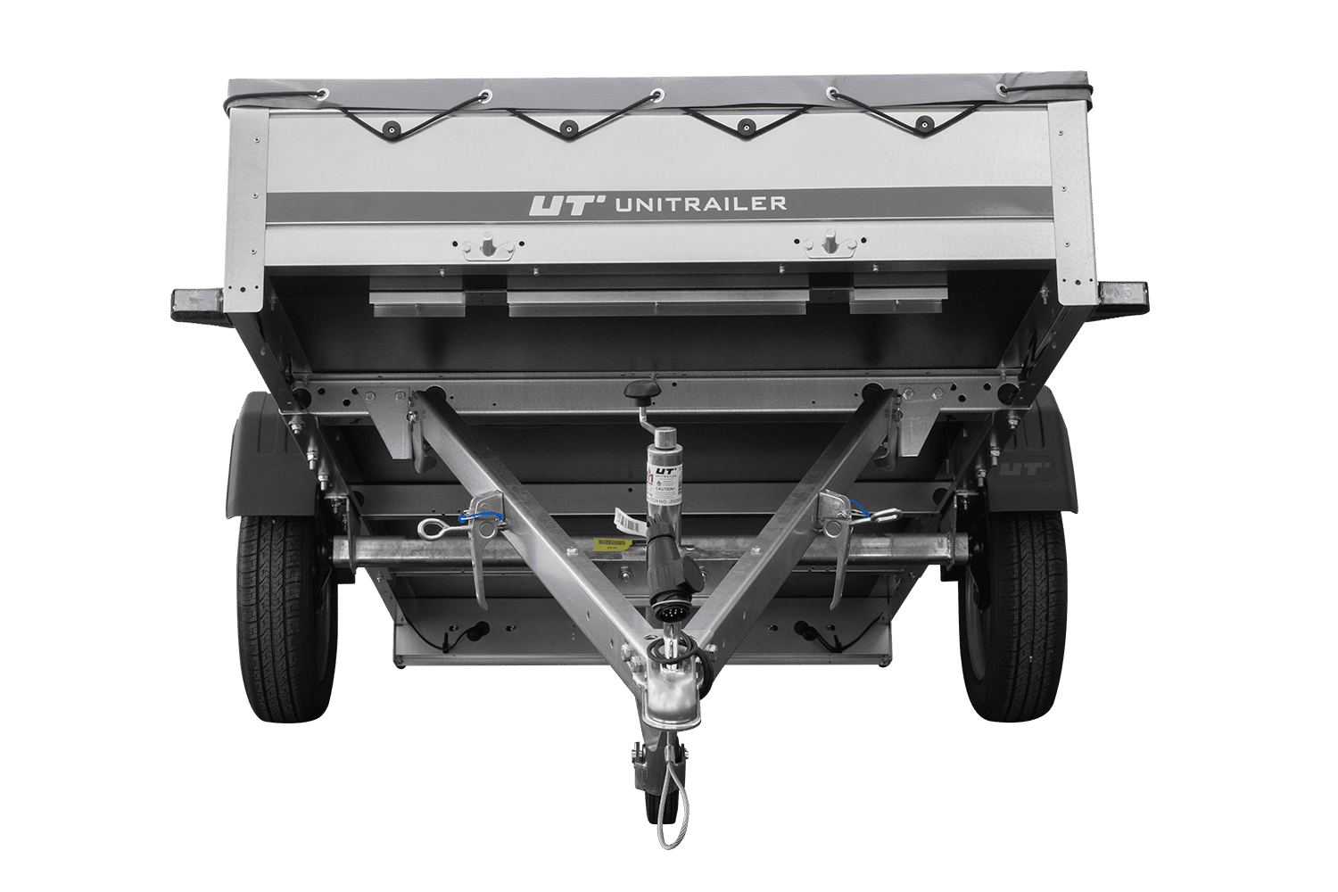 Remolque con lona plana GARDEN TRAILER 264 BASCULANTE [incl. soporte de lona]