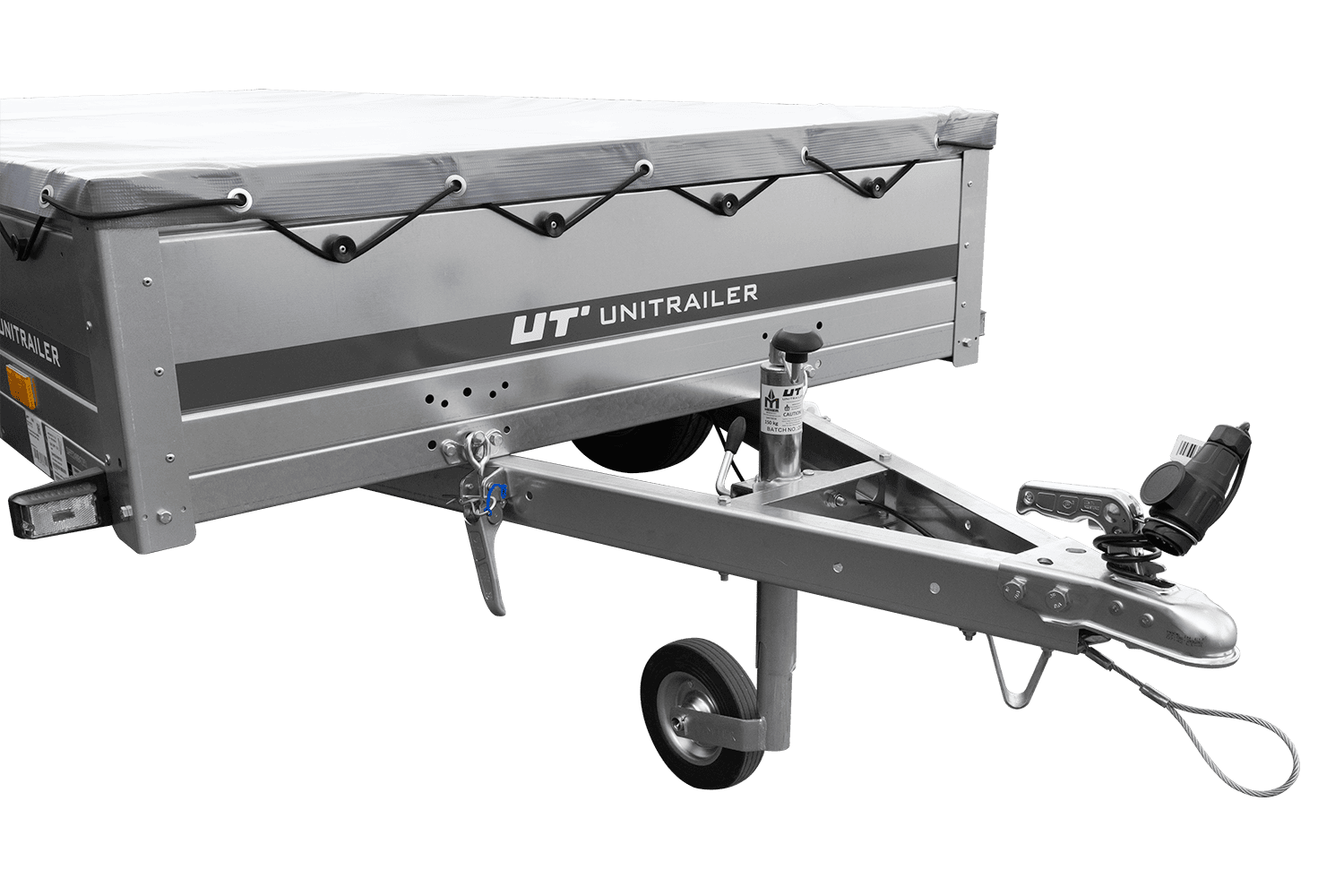 Remolque con lona plana GARDEN TRAILER 264 BASCULANTE [incl. soporte de lona]