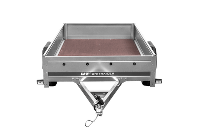 Remolque de un eje Unitrailer Garden Trailer 230 FD 230 x 125 cm con lanza fija 750 KG