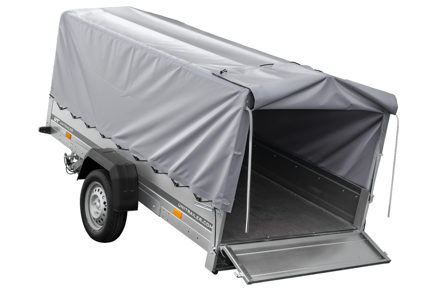 Remolque de un eje UNITRAILER GARDEN TRAILER 264 BASCULANTE