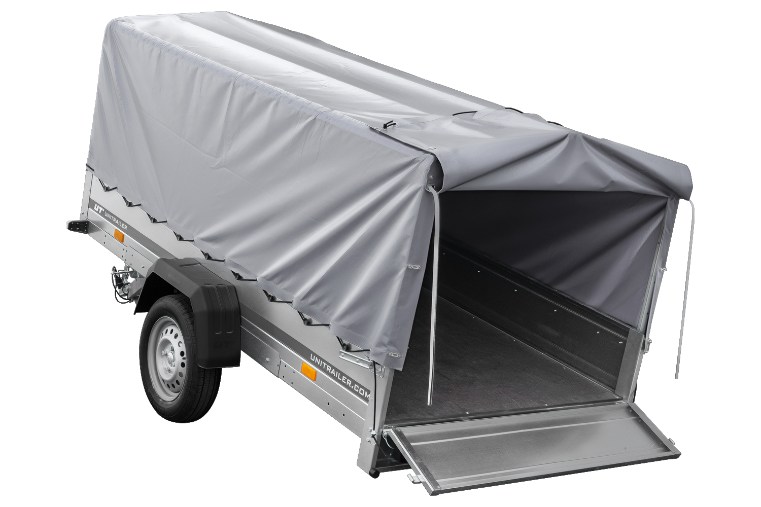 Remolque de un eje UNITRAILER GARDEN TRAILER 264 BASCULANTE
