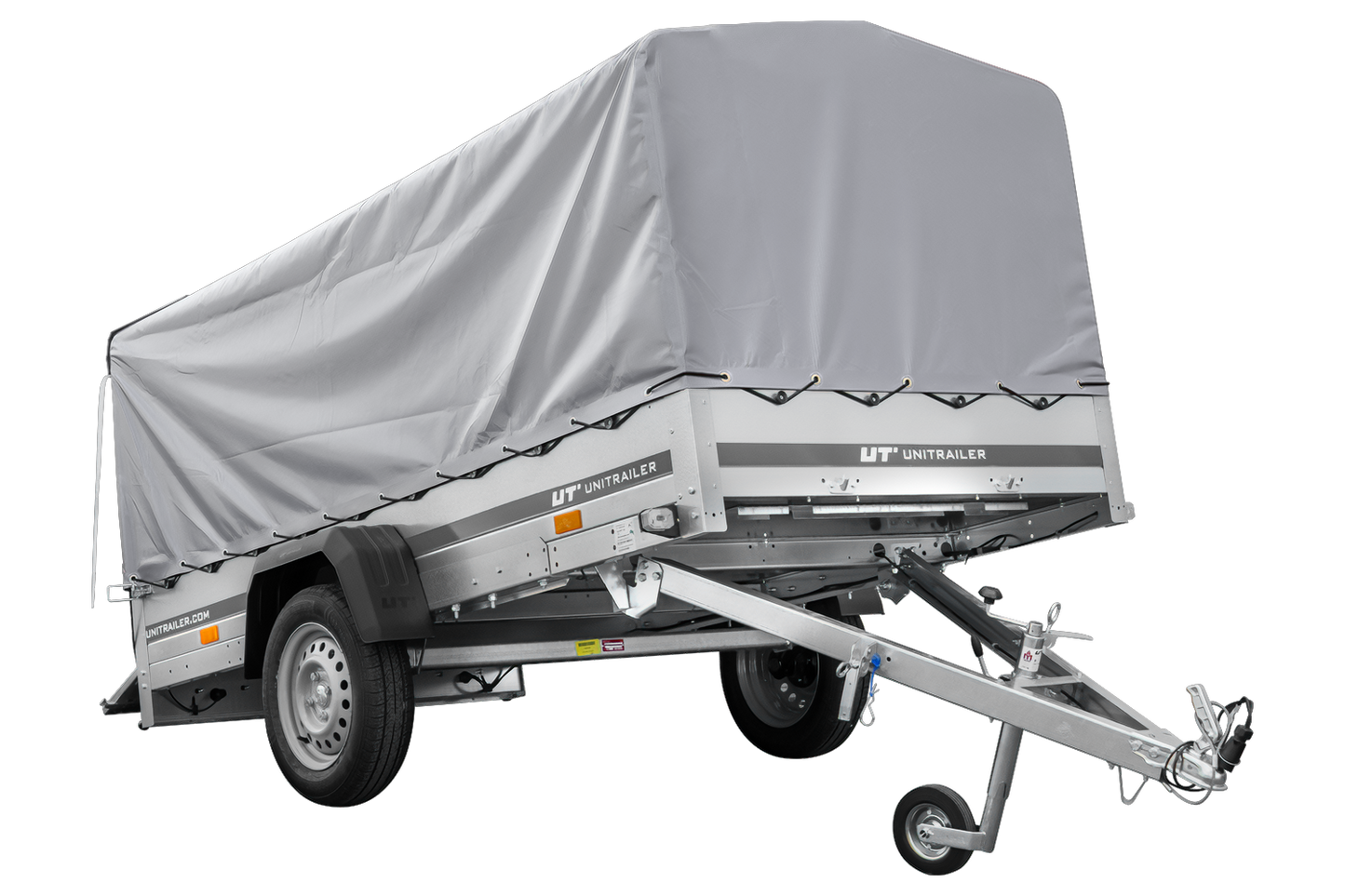 Remolque de un eje UNITRAILER GARDEN TRAILER 264 BASCULANTE