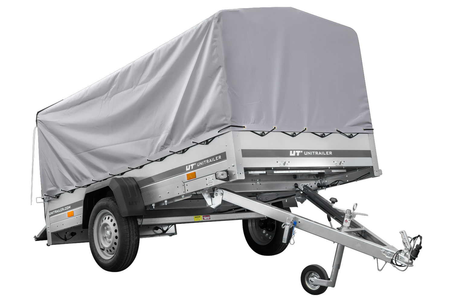 Remolque de un eje UNITRAILER GARDEN TRAILER 264 BASCULANTE