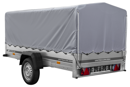 Remolque de un eje UNITRAILER GARDEN TRAILER 264 BASCULANTE