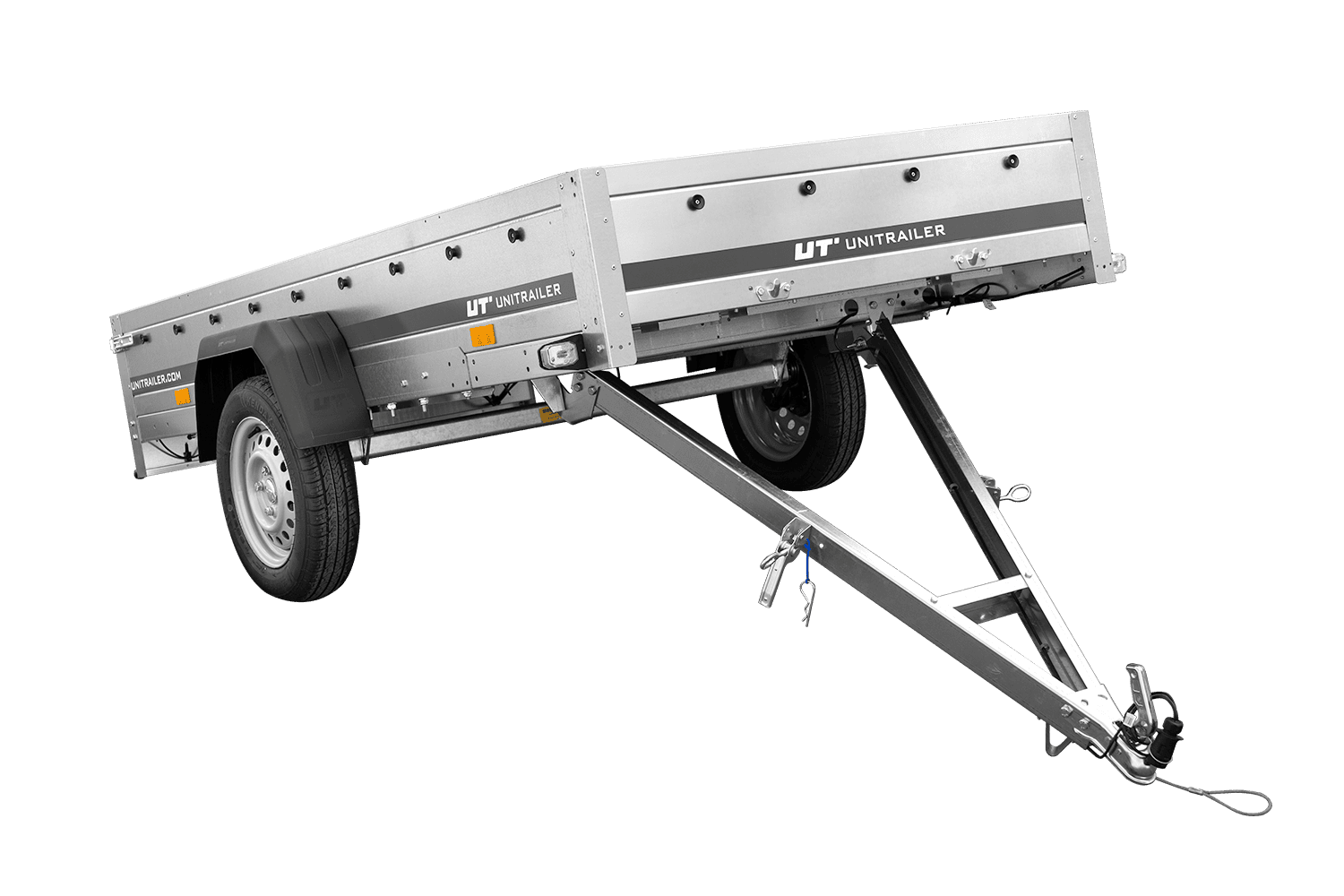Remolque de un eje Unitrailer GARDEN TRAILER 264 BASCULANTE