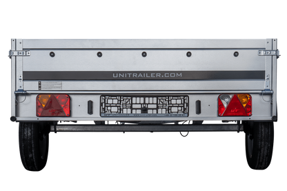 Remolque de coche de un eje 264x150 UNITRAILER GARDEN 265 BASCULANTE
