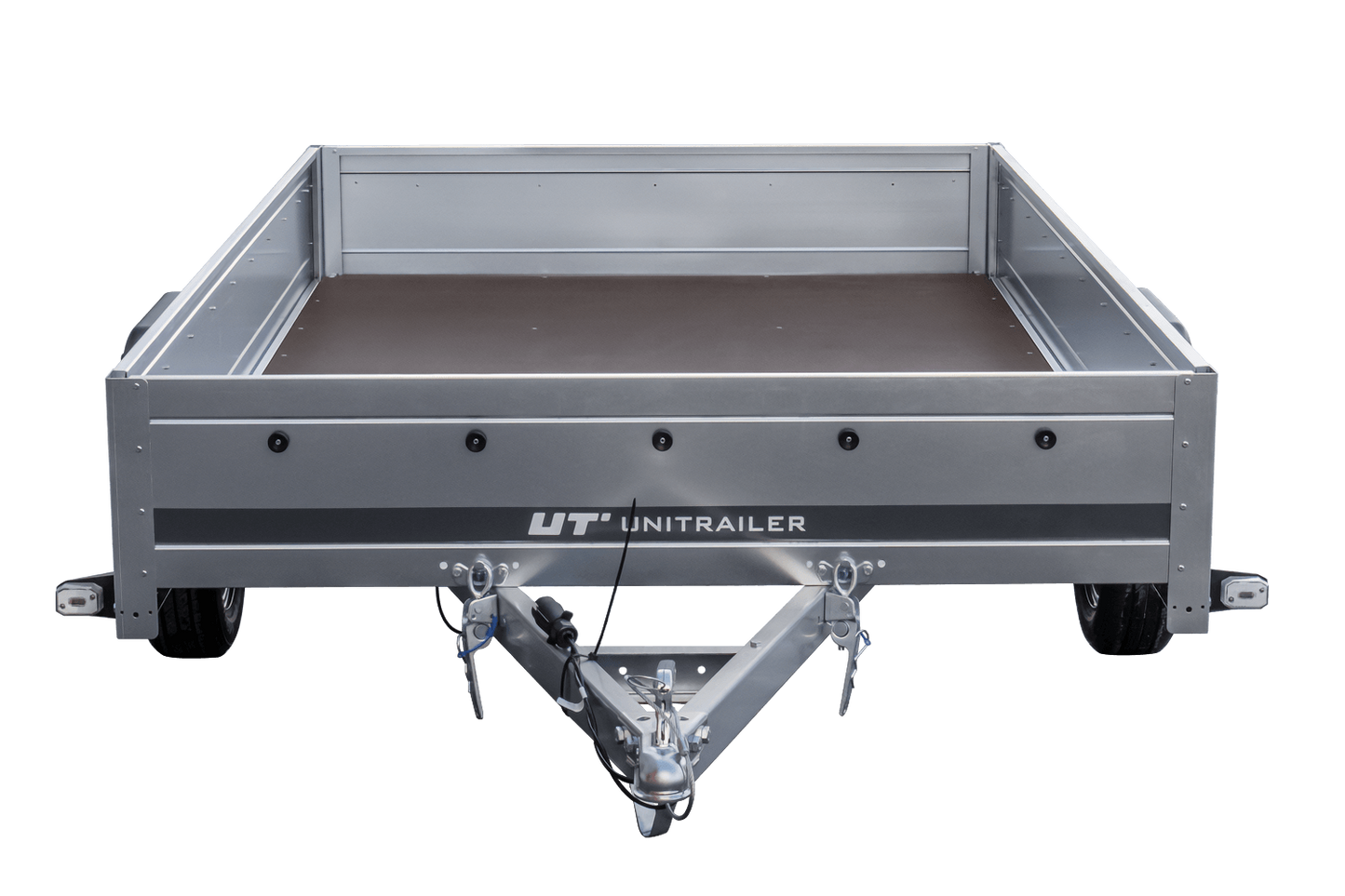 Remolque de coche de un eje 264x150 UNITRAILER GARDEN 265 BASCULANTE