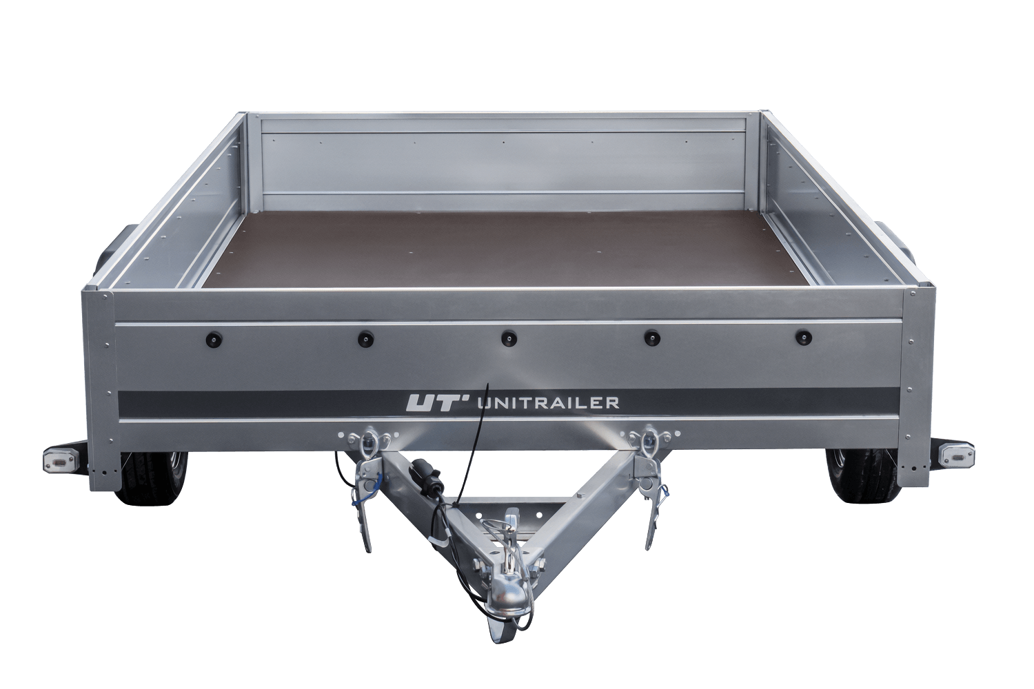 Remolque de coche de un eje 264x150 UNITRAILER GARDEN 265 BASCULANTE