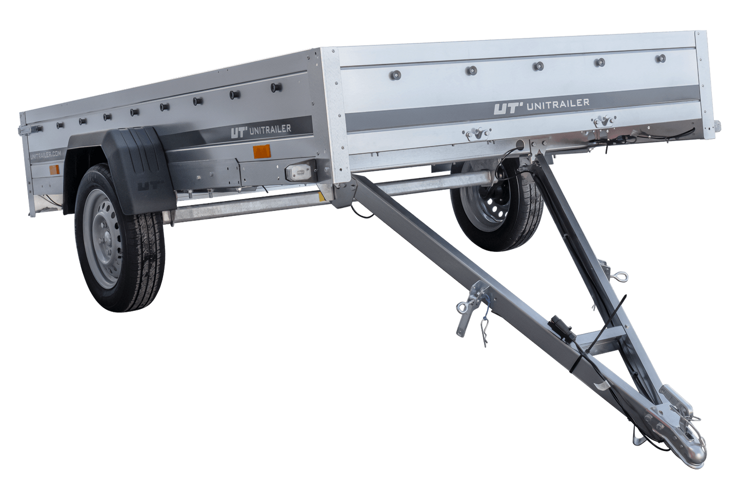 Remolque de coche de un eje 264x150 UNITRAILER GARDEN 265 BASCULANTE