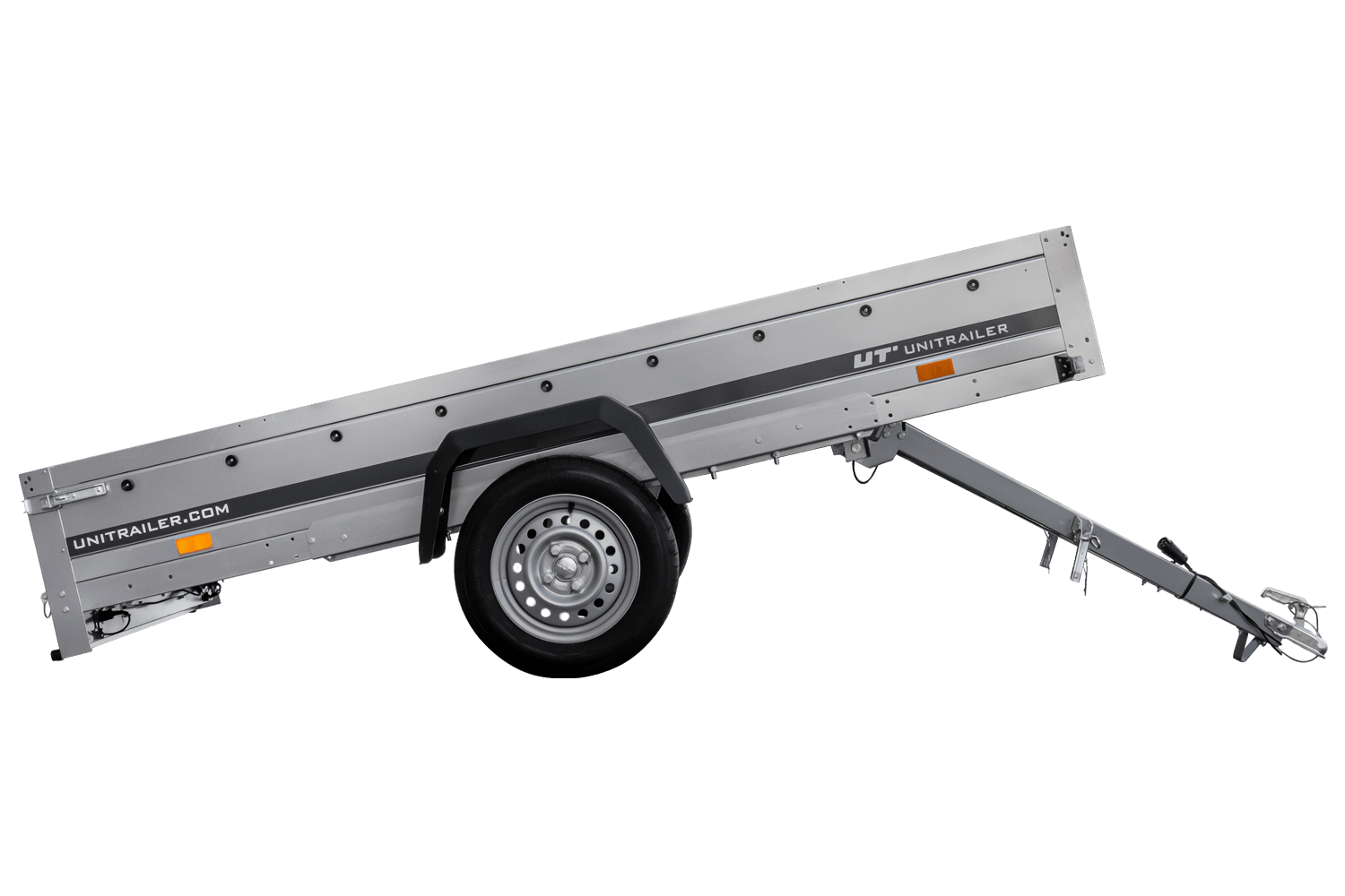 Remolque de coche de un eje 264x150 UNITRAILER GARDEN 265 BASCULANTE