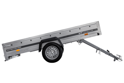 Remolque de coche de un eje 264x150 UNITRAILER GARDEN 265 BASCULANTE