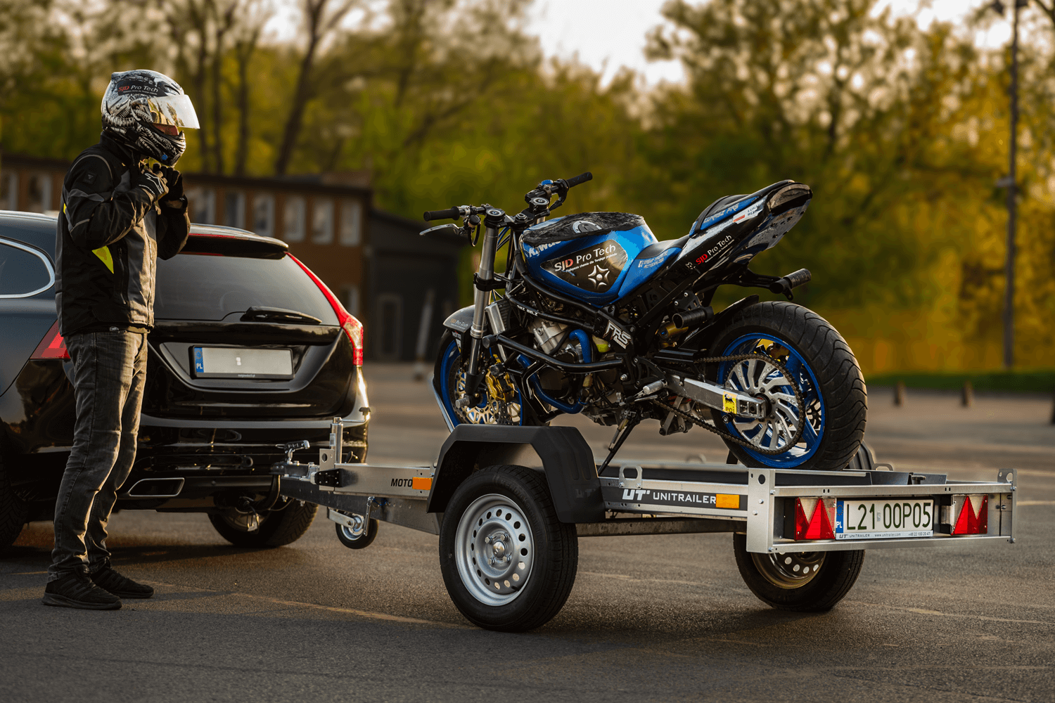 Remolque de motos UNITRAILER MOTO 1