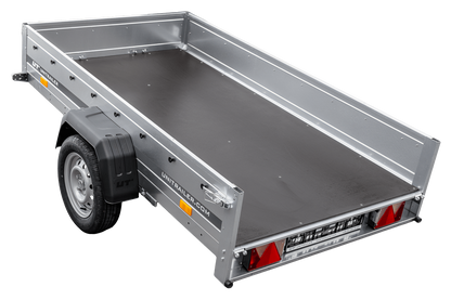 Remolque de coche con ballestas 230x125 UNITRAILER GARDEN 230/R BASCULANTE