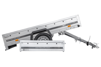 Remolque de coche con ballestas 230x125 UNITRAILER GARDEN 230/R BASCULANTE