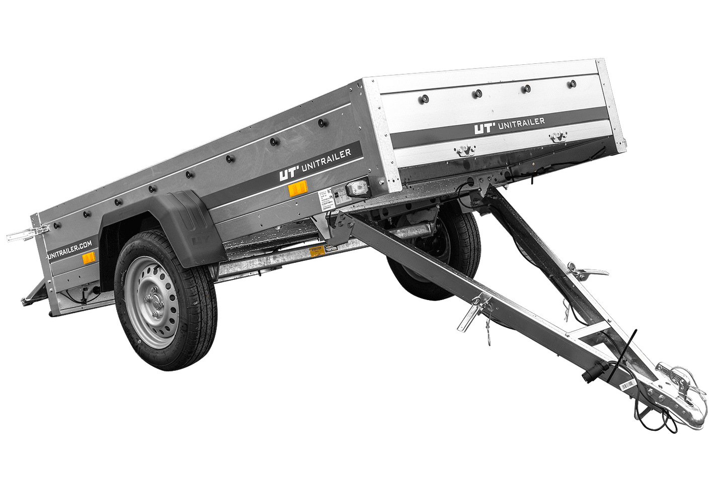 Remolque de transporte 230x125 Remolque de jardín 230 KIPP Unitrailer 750 kg