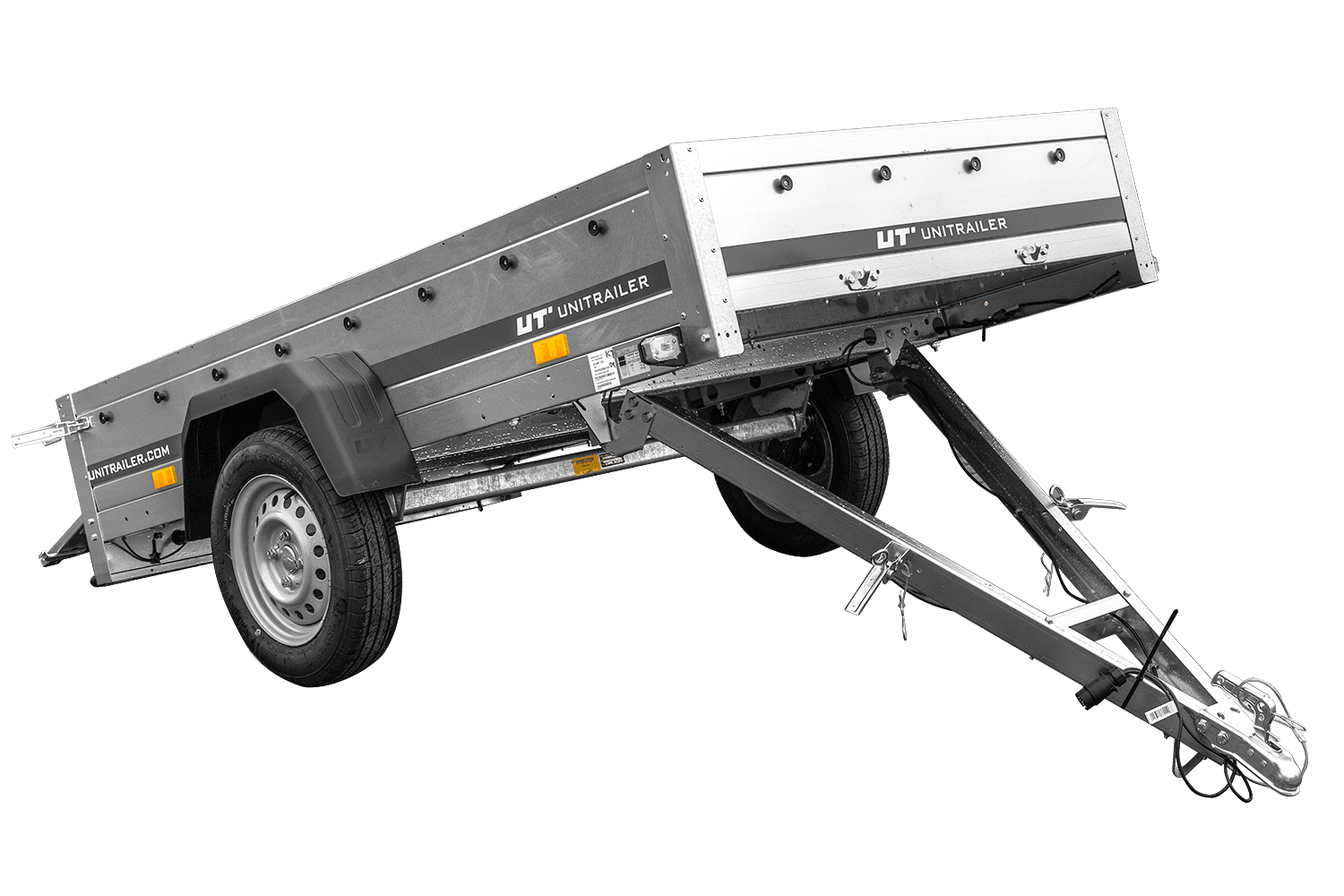 Remolque de transporte 230x125 Remolque de jardín 230 KIPP Unitrailer 750 kg