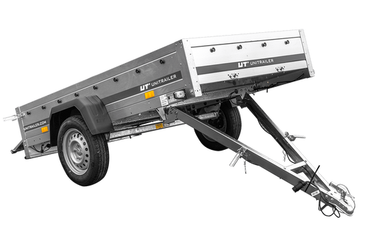 Remolque de transporte 230x125 Remolque de jardín 230 KIPP Unitrailer 750 kg