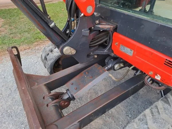 Miniexcavadora Kubota U27-4 de 2,66 t, usada, año 2017, 2350 h, con 3 cucharones a elegir