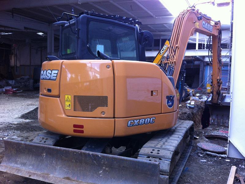 Miniexcavadora Case CX80C – ocasión